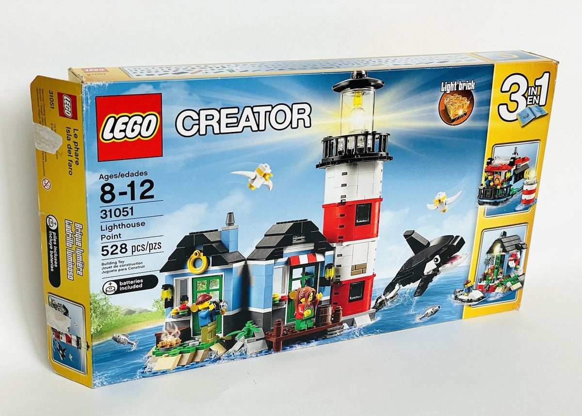 LEGO Creator 31051 Lighthouse Point Building Kit (528 Pieces) | eBay