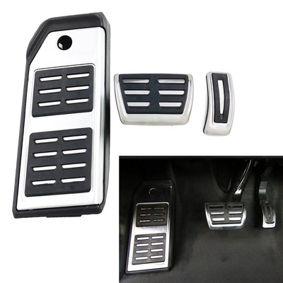 Footrest Brake Gas Pedal Cover Fit Audi Q7 Q8 For VW Touareg For Porsche Cayenne
