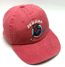 SEDONA Arizona hat red adjustable cotton cap Child / Youth Size