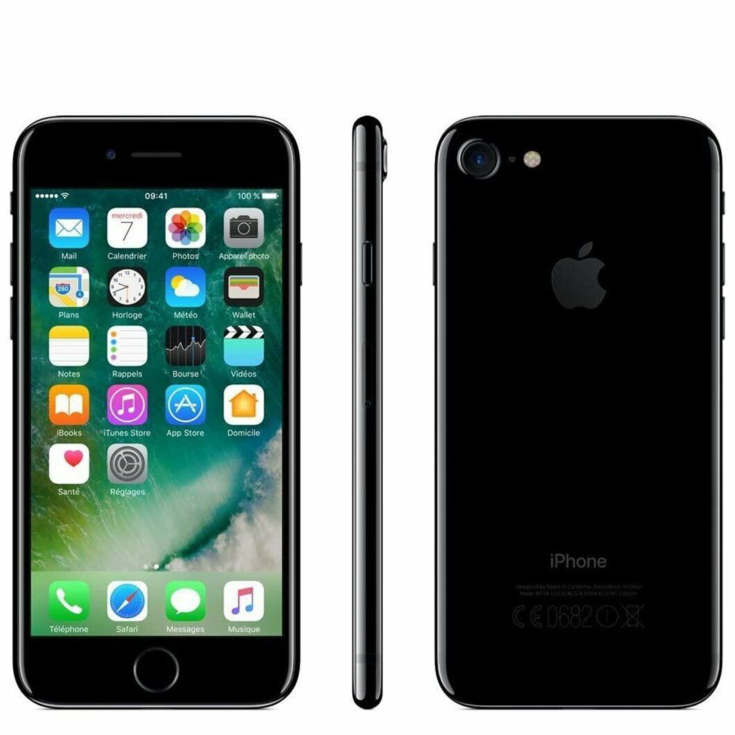 iPhone 7 Jet Black 32 GB au-