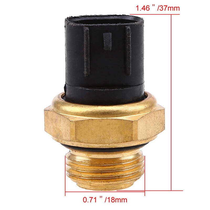 Radiador motor interruptor de temperatura termostato 85° para Suzuki GSXR600 750 LTZ400 - Imagem 3 de 4