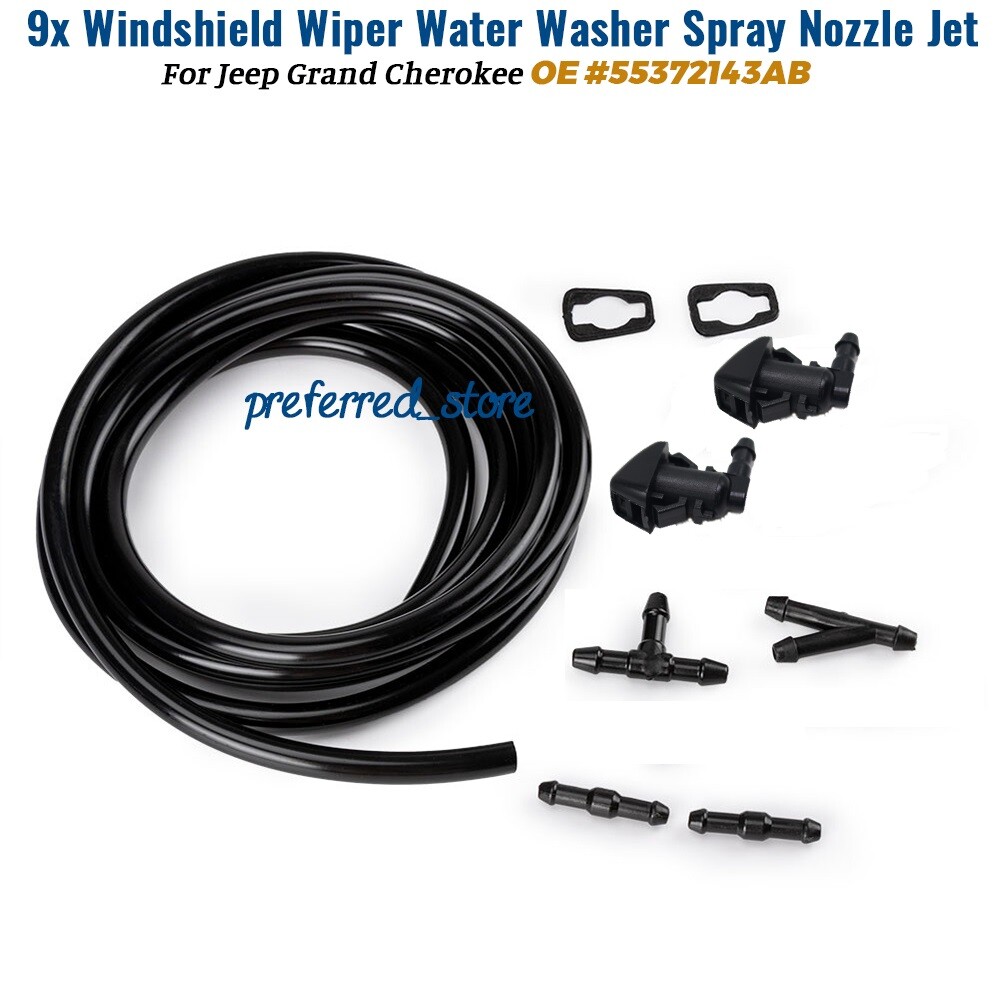 Complete Engines For Jeep Grand Cherokee Windshield Washer Nozzle Jet Set For Jeep Grand Cherokee 2011-2017 & Compatible Models Jeep Commander Liberty Nozzle - Foto 11