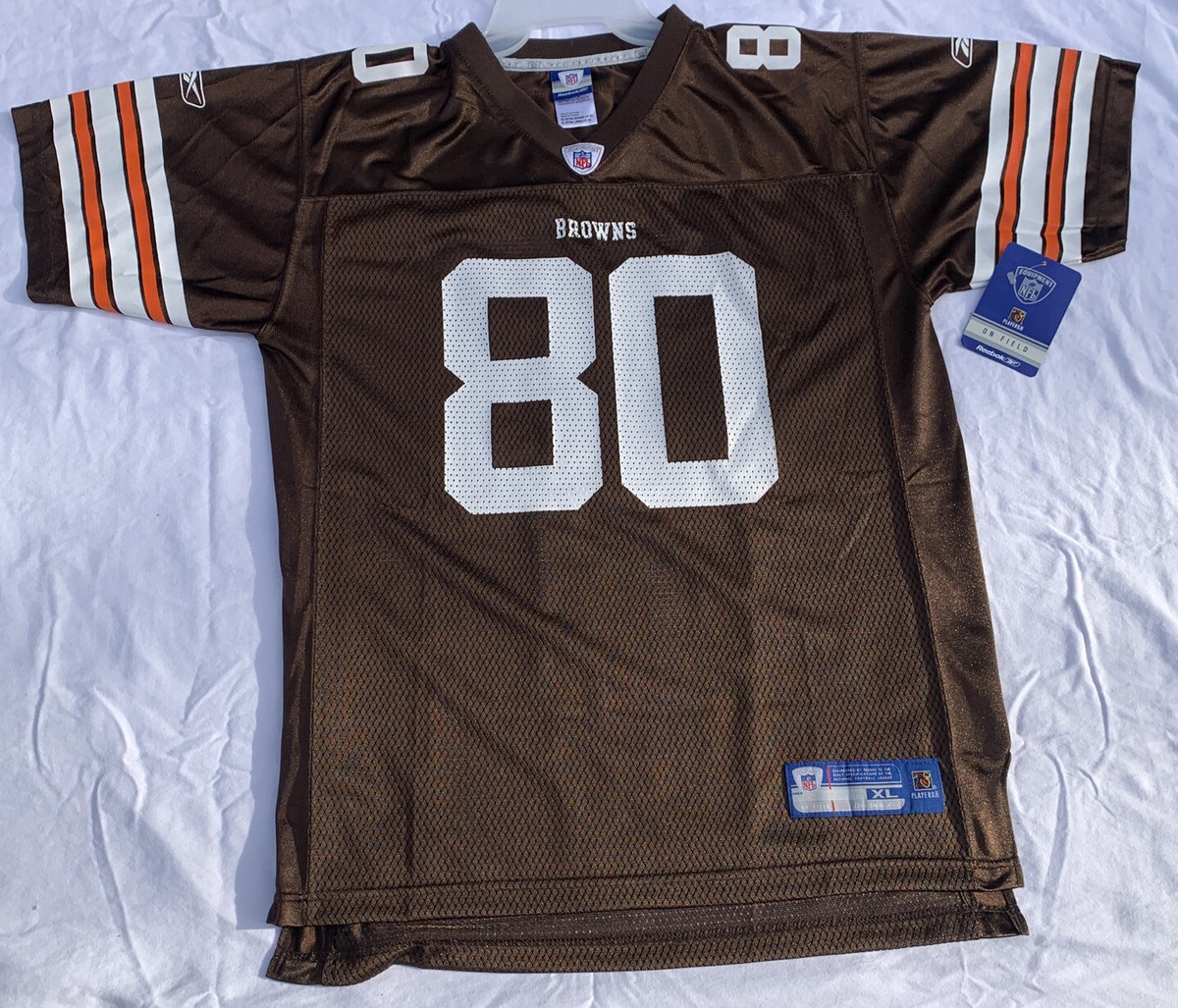Cleveland Browns 5番 Reebok XLシャツ Cleveland Browns Reebok Team Apparel Jersey #10 Mens LG. | eBay