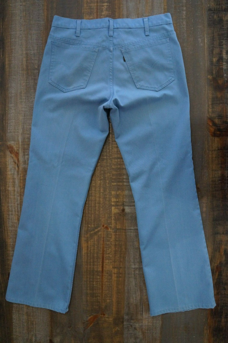 Vintage Levi's Sta-Prest Light Blue Pants Leisure TALON 42 Vintage Levi's Sta-Prest Light Blue Pants Leisure TALON 42