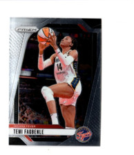 2 count lot 2024-25 Panini Prizm WNBA Temi Fagbenle Cards #136 Indiana Fever