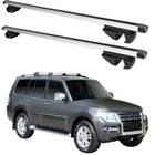 For Mitsubishi Pajero Sport 99-22 135CM Roof Rack Crossbar Luggage Cargo Carrier