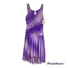 Girls Size 10 Amy's Closet   Sleeveless Lined  Dress Purple NWT Easter