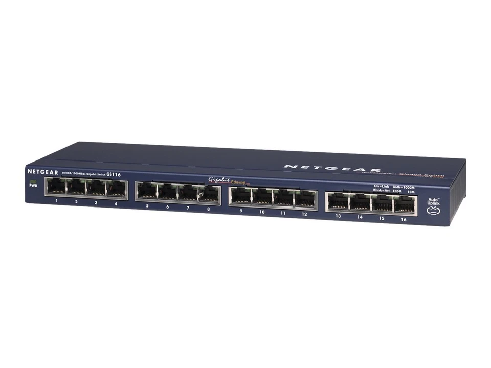 Netgear GS116NA Switch II price incl VAT 3 yr warranty* B2B