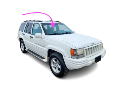 Fits: 1993-1998 Jeep Grand Cherokee& Wagoneer 4D Utility Front