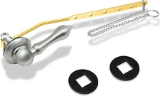 Universal Front Mount Toilet Handle, Toilet Trip Lever Handle Replacement with S