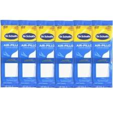 6 Pack Dr. Scholls Comfort Air-Pillo Men Size 7-13 / Women Size 5-10 1 Pair Each