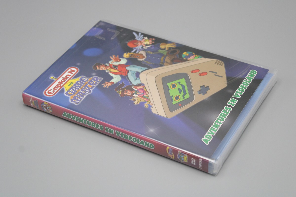 Captain N The Game Master: Adventures in Videoland Rare 1989 DVD