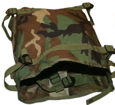 MOLLE II Woodland Radio Bag