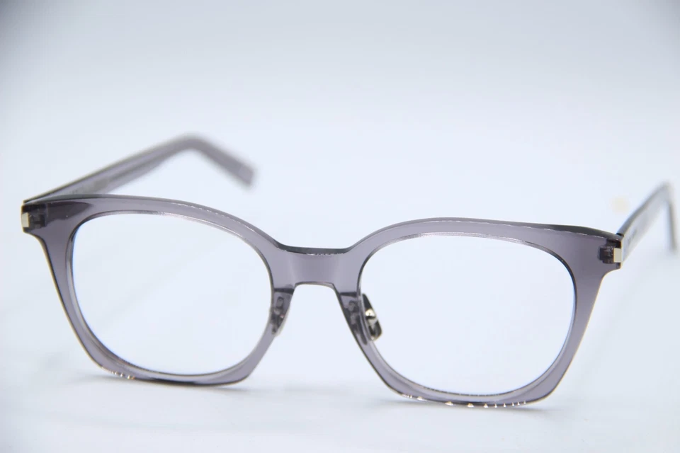NUEVAS GAFAS SAINT LAURENT PARIS SL178 SLIM 004 GRIS AUTÉNTICO DISEÑADOR 50-20 Foto 2 de 4
