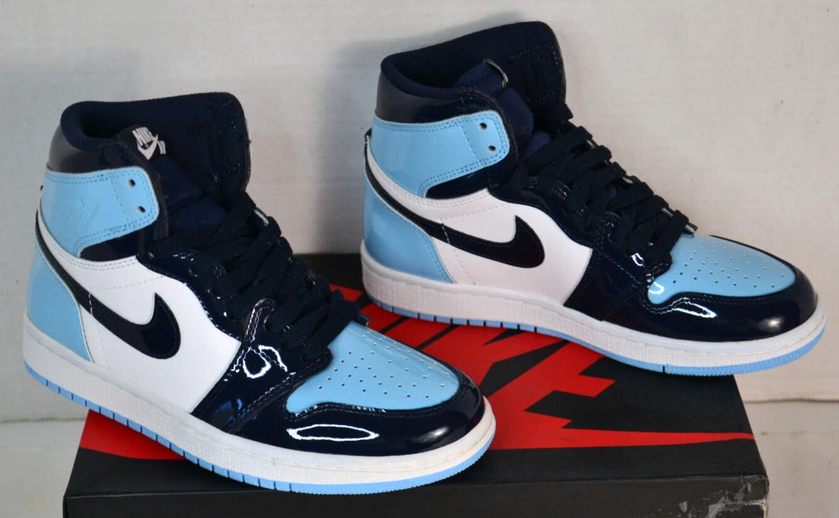 Air Jordan 1 Retro Size 5 Womens UNC Patent CD0461 401
