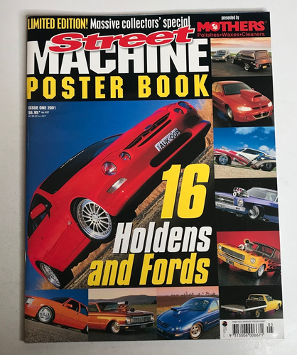 Street Machine Poster Book Limited Edition Issue 1 - 2001 Car Magazine Collector