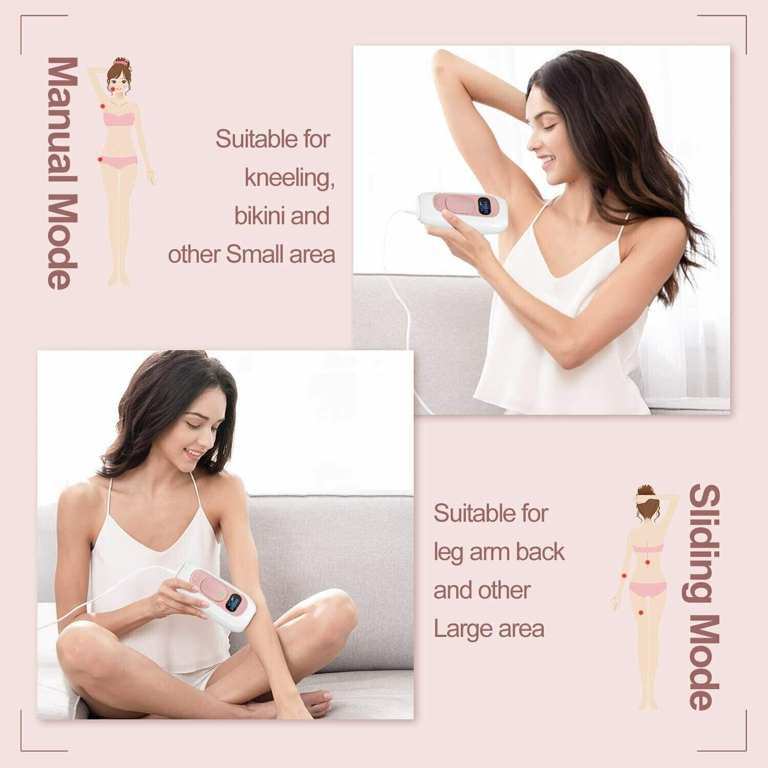 IPL Hair Removal system For women, 990,000 Flashes hair remover... Oryginalne, w 100% nowe