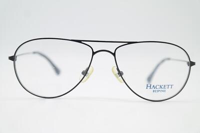 Glasses HACKETT BESPOKE HEB050 Black Oval Eyeglasses Frame New