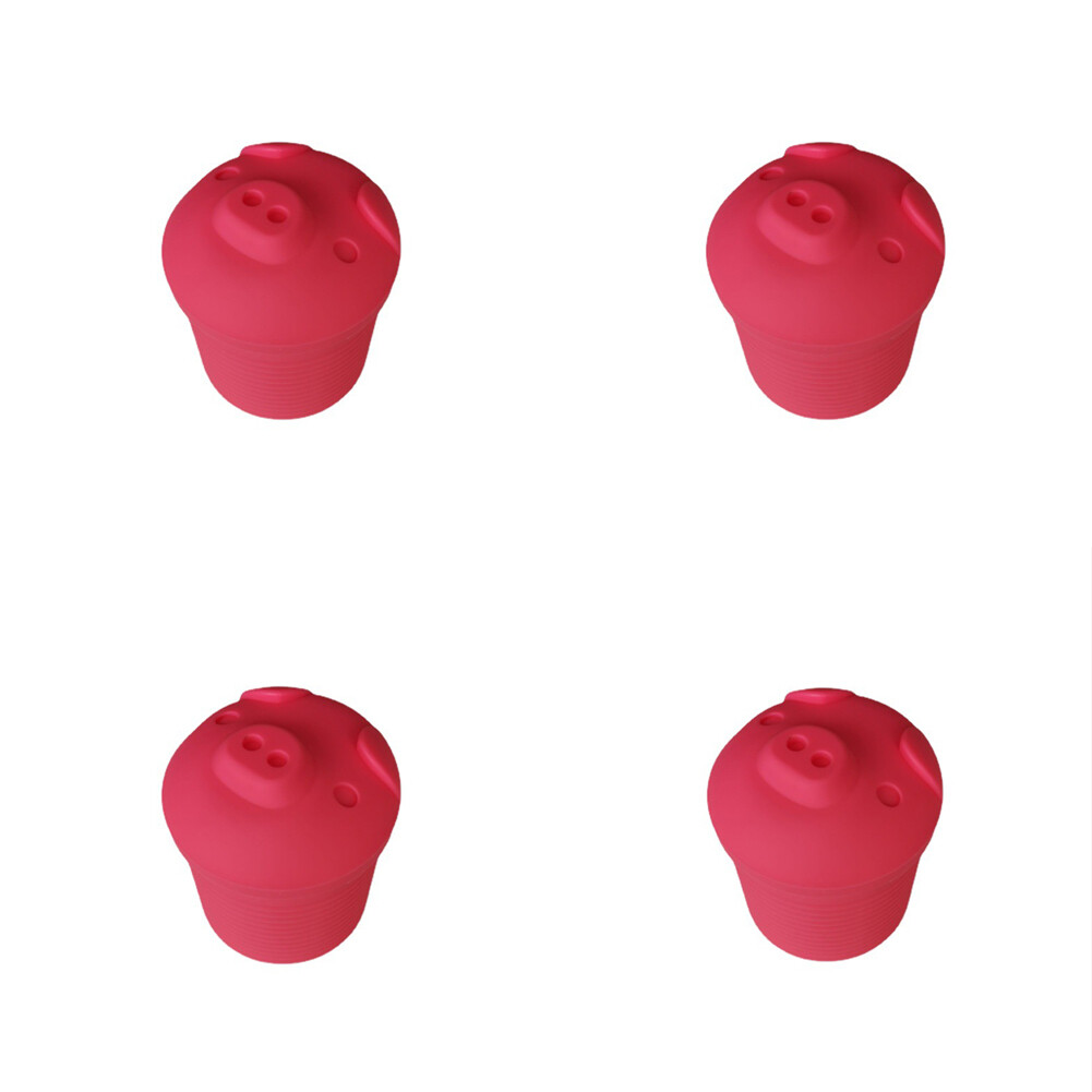 US 24 Pig Bacon Grease Container Silicone Bin Oil Mesh Strainer Holder