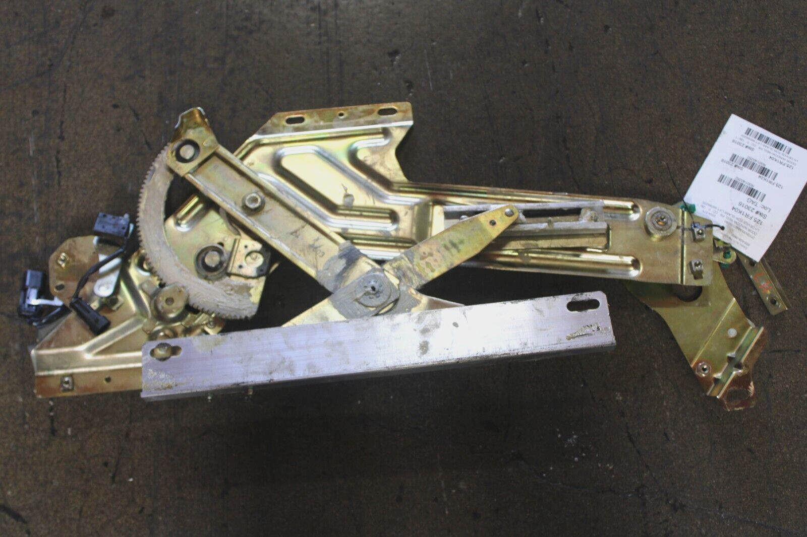 Ferrari 575, LH, Left, Front Door Window Regulator, Used, P/N 66086200