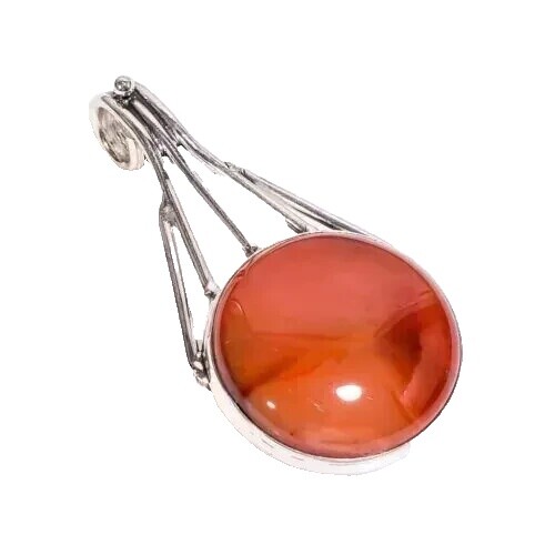 vintage S925 flare pendant top gimmick