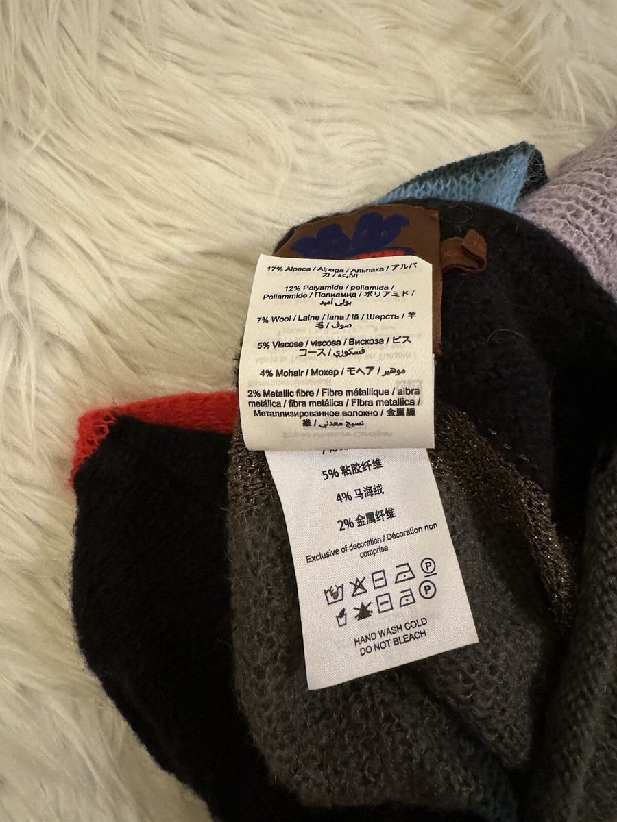 Heaven By Marc Jacobs Cropped Cardigan Sweater Multicolor XS Heaven By Marc Jacobs Cropped Cardigan Sweater Multicolor XS