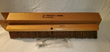 NEW MAGNOLIA #1430 30" INDIVIDUAL GARAGE BROOM 4" BROWN BRISTLES & HARDWARE