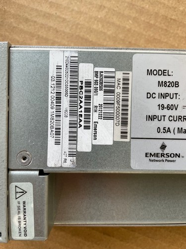 Emerson M820B, BMP 903 090/1 BMP903090/1 DC PSU entrée 19-60V courant d'entrée 0,5A - Photo 5/7