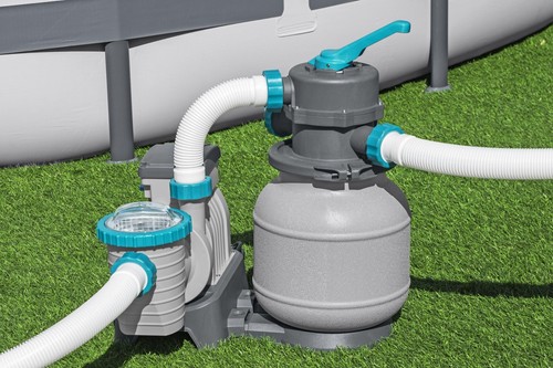 Bestway Pool Pump Sand Filter 2200GPH 8327L/H Swimming Pools Flowclear Filters - Picture 2 of 9