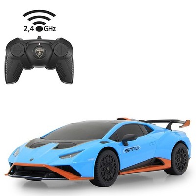 JAMARA Lamborghini Huracán STO 1:24 blau 2,4GHz RC Auto