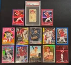 Mike Trout 13 Card Lot- PSA 10 + Color Inserts Topps Chrome Optic Angels MVP 🔥