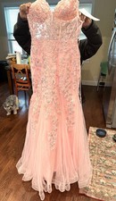 Pink Prom/Formal Dress Size 4 with Sparkle Glitter