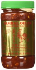 Huey Fong Sambal Oelek Chili Paste 8 Oz 8 Ounce Pack of 1