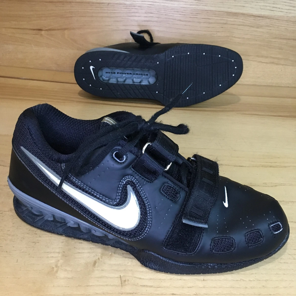 Nike Romaleos 2 Black for Sale | Authenticity Guaranteed | eBay
