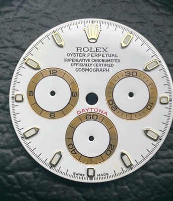 Genuine Rolex Daytona White Dial for 116523, 116503, 116508, Etc.