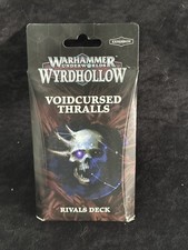 Warhammer Underworlds Wyrdhollow Voidcursed Thralls Rivals Deck Sealed 