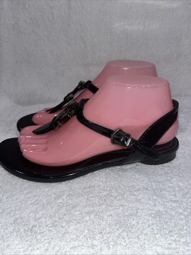 FENDI B Buckle Thong Sandals Sz 38 - Picture 6 of 9