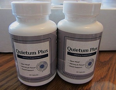 2-Pack Quietum Plus, Tinnitus Relief Reduced Ear Ringing 120 Capsules FREE SHIP!