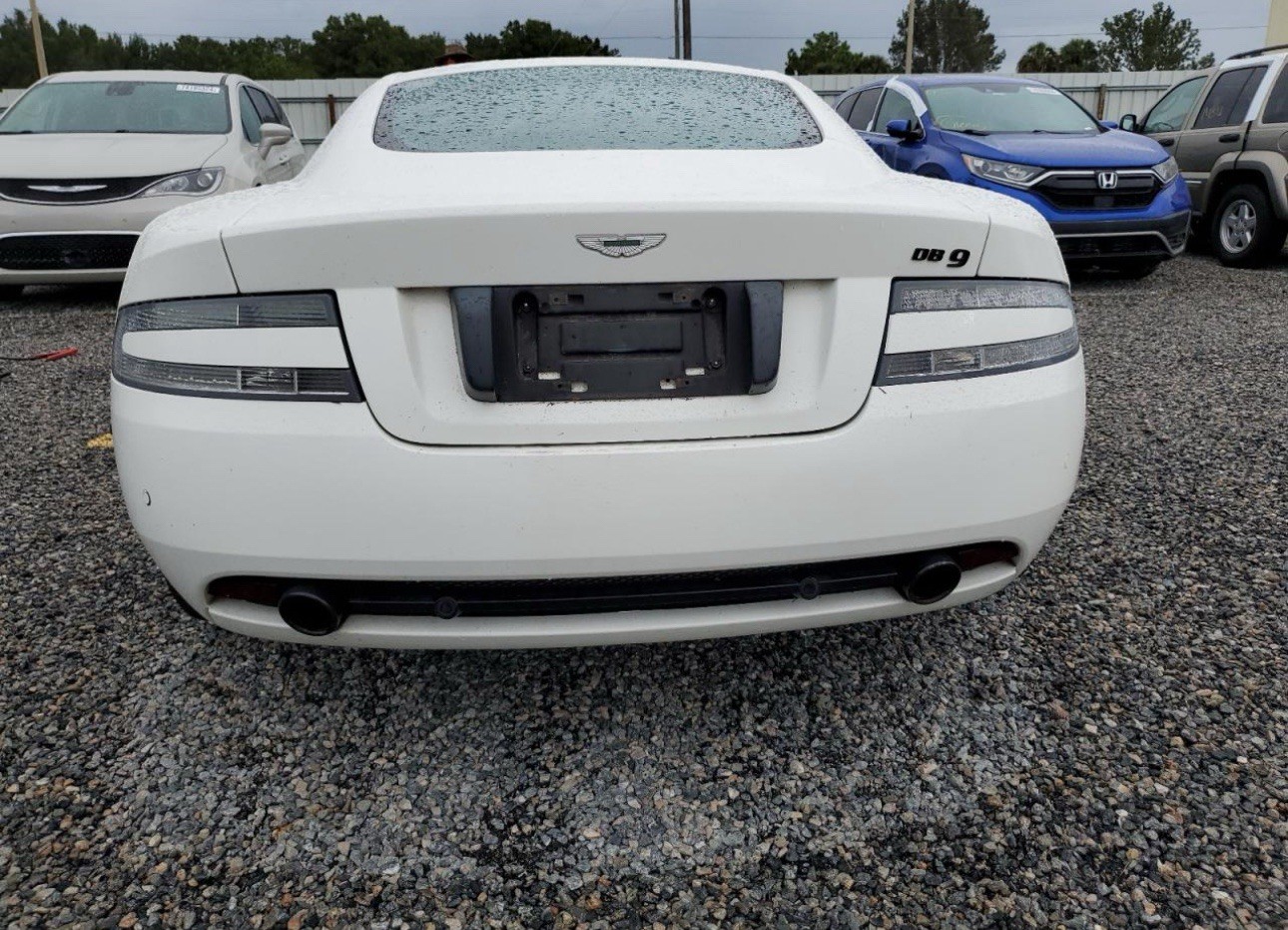 2011 ASTON MARTIN DB9 VANTAGE FRONT CENTER CONSOLE TRIM PANEL W/ SWITCH *NOTE*