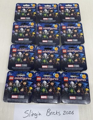 LEGO MARVEL Series 2 Collectible Minifigures 71039 Complete Set of 12 NEW SEALED