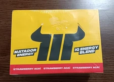 Matador Energy Shot Drink Strawberry Acai 2oz (12-2 fluid oz bottles)