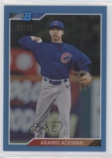 2020 Bowman Heritage Chrome Prospects Blue Refractor 8/99 Aramis Ademan 09j5