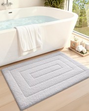 Tappeti Bagno Ultra Morbidi Antiscivolo Lavabile,Tappetino Bagno Assorbente Asciugatura Rapida,Premi...