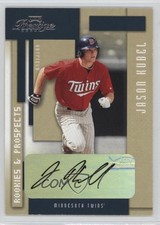 2004 Playoff Prestige Rookies & Prospects Auto Jason Kubel #107 Auto 0f8