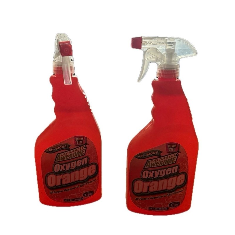 (2-Pack) LA's Totally Awesome Oxygen Orange Degreaser 32oz each Bottle Spray