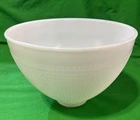 Vintage 8" Waffle Milk Glass Torchiere Floor Lamp Diffuser Shade 2-1/4" Fitter