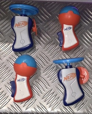 McDonalds Happy Meal Spielzeugpaket - 2017 für Nerf - Handheld Spinner Launcher X4