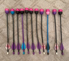 Lot of 10 Nerf Rebelle Tribute Replacement Soft Arrows Darts