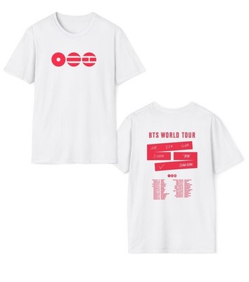 来日セール❣️BTS ARIRANG WORLD TOUR Tシャツ Mサイズ BTS 2026 T-Shirt, Concert Merch Arirang World Tour Shirt, FAST