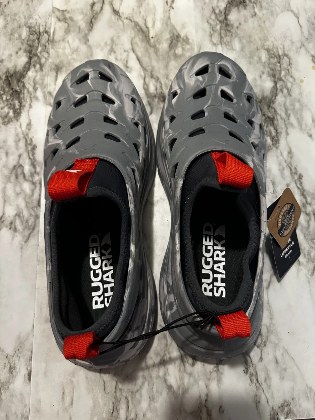 Rugged Shark Water Shoes Aqua Water Shoes Dark Gray US Size 10
Opens in a new window or tab
